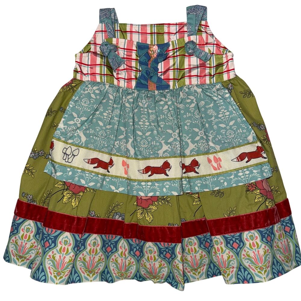 Matilda Jane 18m dress | “Good Cheer knot dress”
